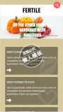 Fertile蔬菜原材料触屏版html5手机wap餐饮酒店网站模板下载