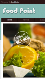 The Free Food-Point触屏版html5手机wap餐饮酒店网站模板下载