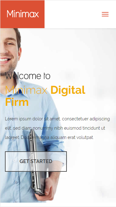 Minimax设计公司自适应响应式网站模板源码免费下载