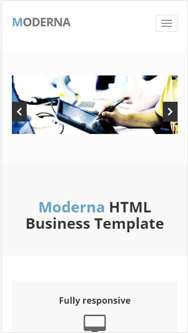 Moderna网络工作室自适应响应式网站模板源码免费下载