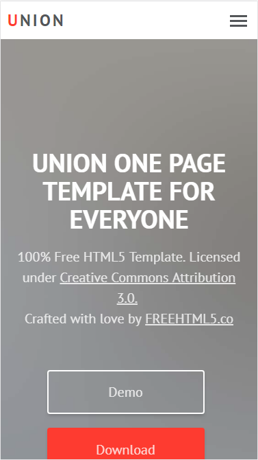 union灰色主题技术门户类自适应响应式网站模板素材免费下载