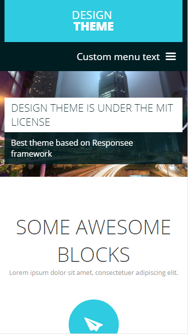design-theme设计公司自适应响应式网站模板素材免费下载