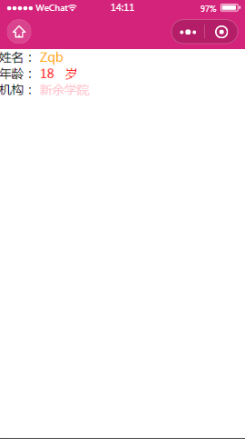 名师text组件测试内容页样式布局  小程序模板源码免费下载