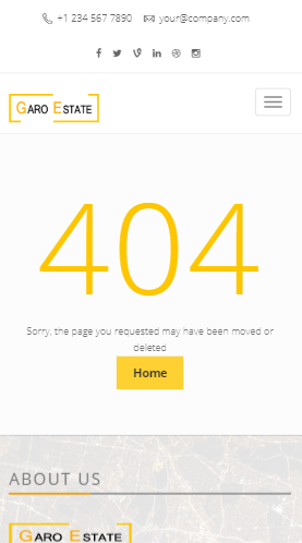 租购房房产404错误页面html5自适应响应式企业网站模板免费下载