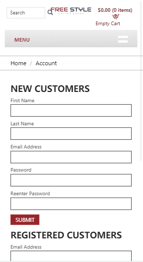 鞋子商城电商注册登录html5自适应响应式企业网站模板免费下载