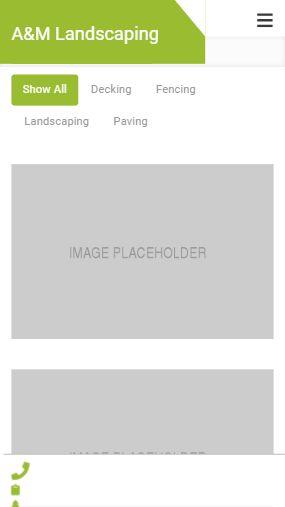 景观网站画廊页html5自适应响应式企业网站模板免费下载