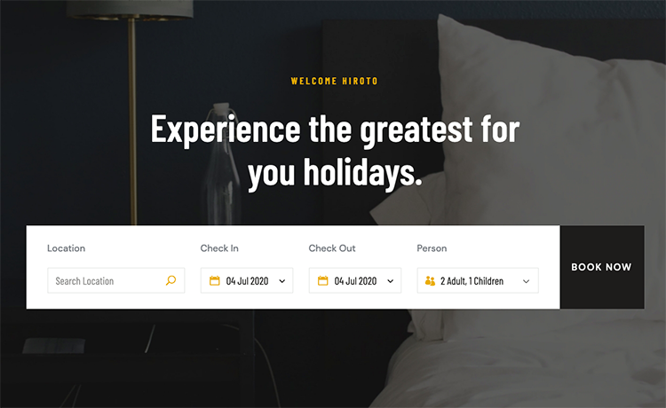 一流完美的皮肤免费 Bootstrap 4 响应式团建酒店预定旅游网站模板自适应HTML5网站模板免费下载