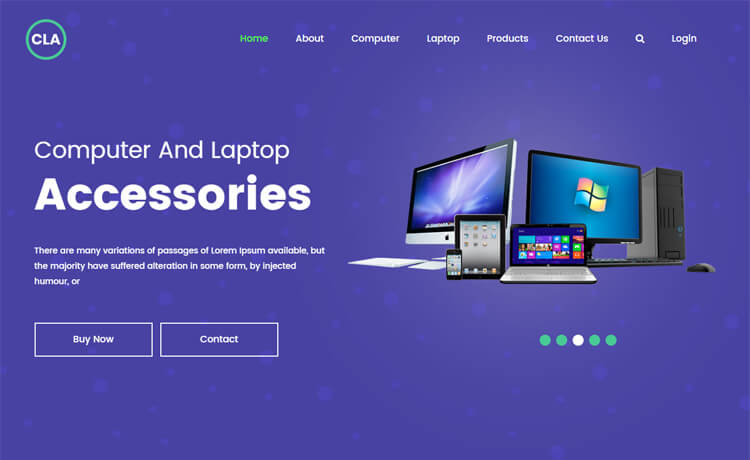 创意设计免费bootstrap4 在线商店购物电子商务商城商业网站模板自适应HTML5网站模板免费下载