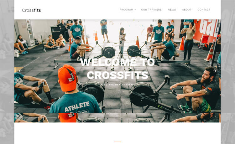 精心设计、干净免费Bootstrap 4 私人教练健身房俱乐部运动体育网站模板自适应HTML5网站模板免费下载