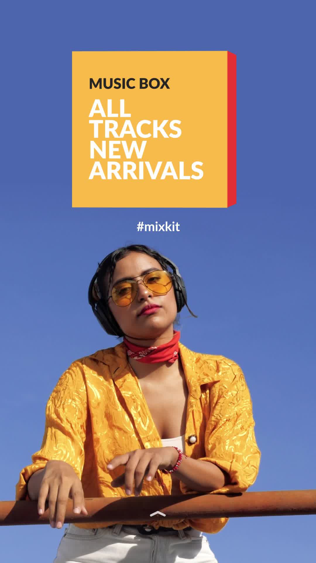 标题的旋转3D立方体动画视频模板素材完整版免费下载