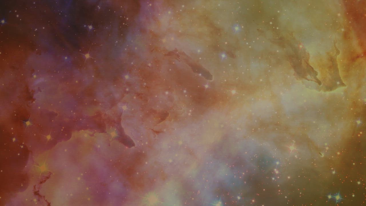 恒星、星系和星云在液体视频模板素材完整版免费下载