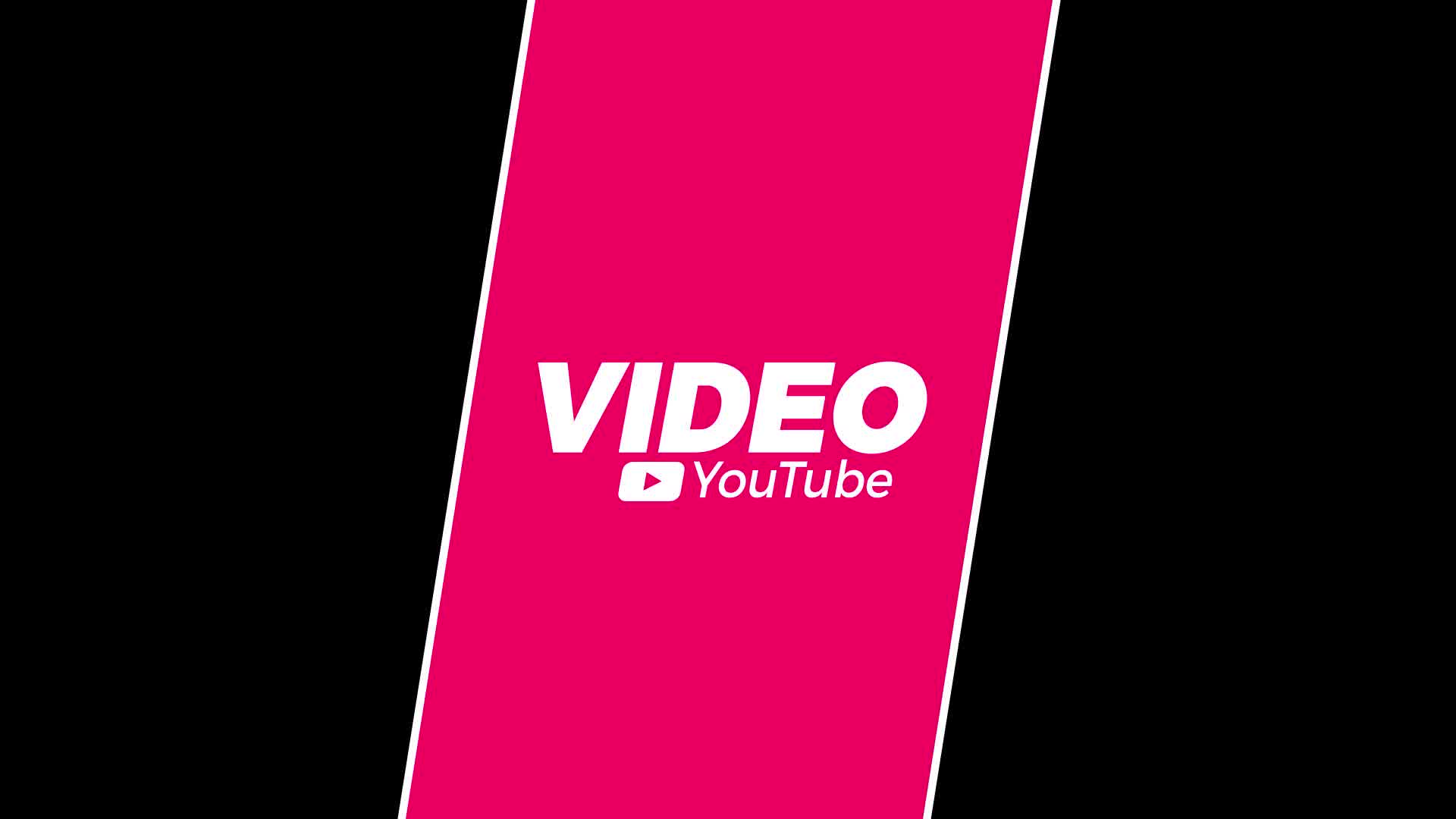 YouTube 的垂直标题视频模板素材完整版免费下载