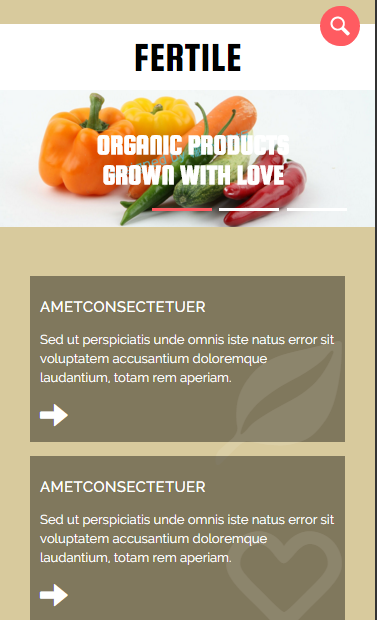 新鲜蔬菜提供触屏版自适应手机wap网站模板源码下载