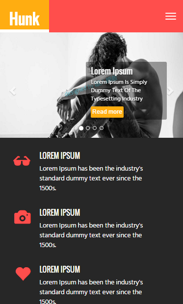 灰色个性团队介绍触屏版自适应html5手机wap网站模板源码下载