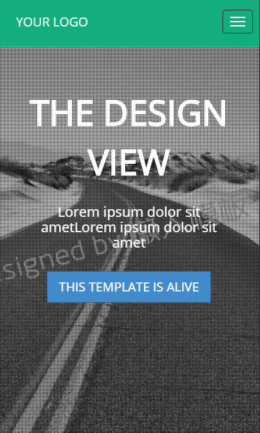绿色企业邮箱销售触屏版自适应手机wap网站模板源码下载