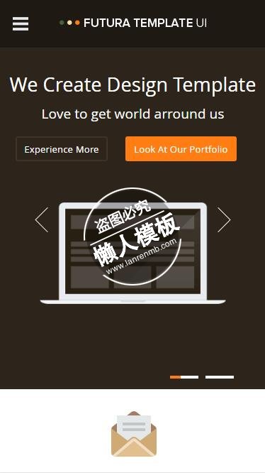Futara专业UI模板设计html5公司企业手机wap网站模板免费下载