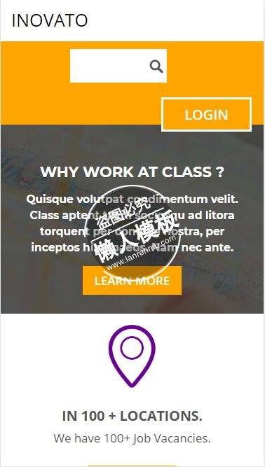 Inovato感兴趣的功课html5公司企业手机wap网站模板免费下载