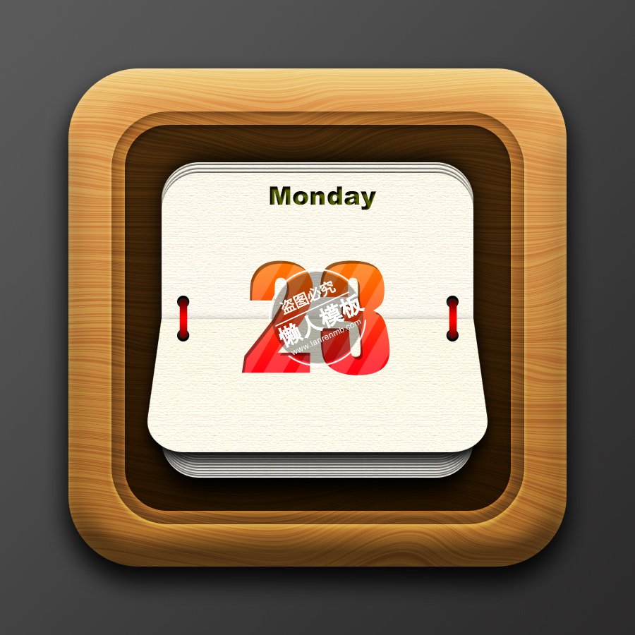日历拟物icon图标ui设计移动端手机psd图片素材下载