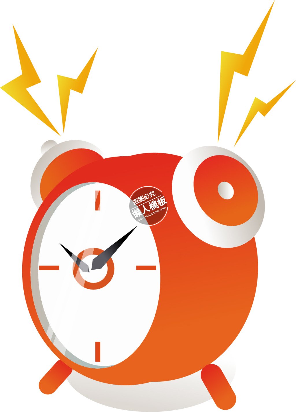 闹钟响铃icon图标ui设计移动端手机psd图片素材下载