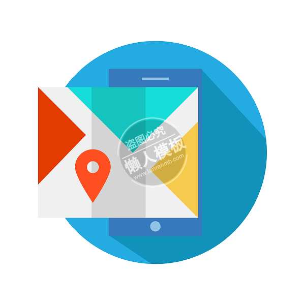 元素地图矢量图标ui界面设计移动端手机网页AI素材下载