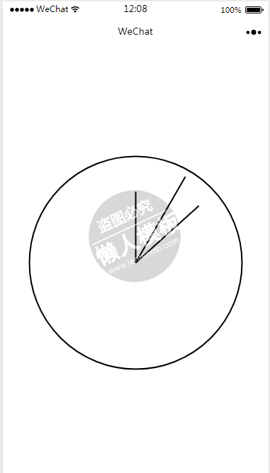 微信小程序简笔小时钟demo源码下载