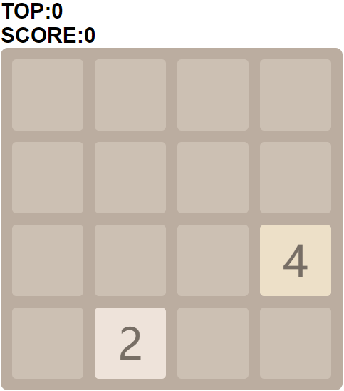 HTML Document2048小游戏源码免费下载