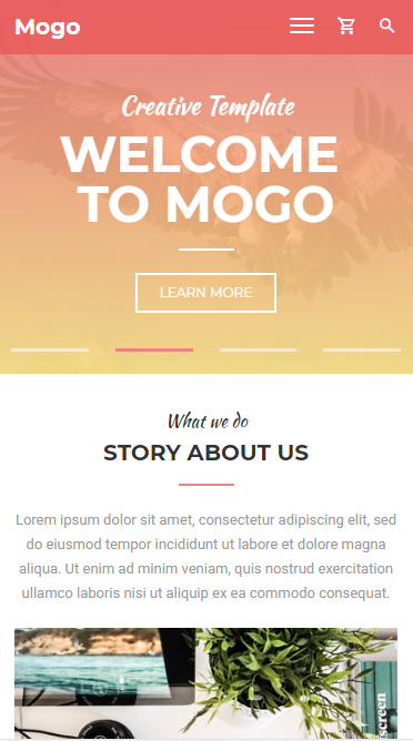Mogo design自适应响应式网站模板源码免费下载