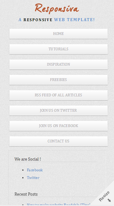 responsiva灰色暗格底纹自适应响应式网站模板素材免费下载