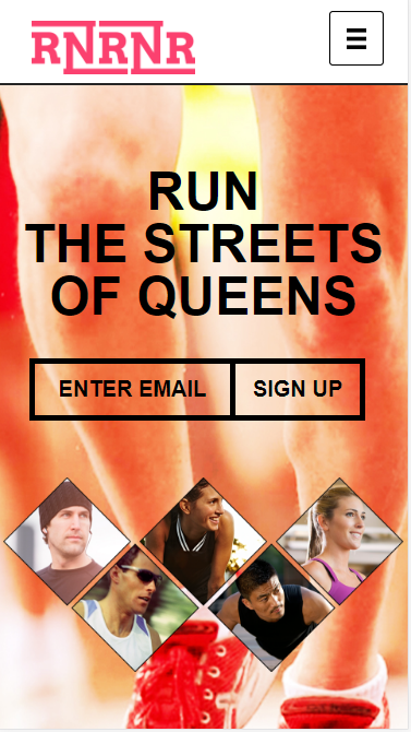 running体育运动类适用自适应响应式网站模板素材免费下载