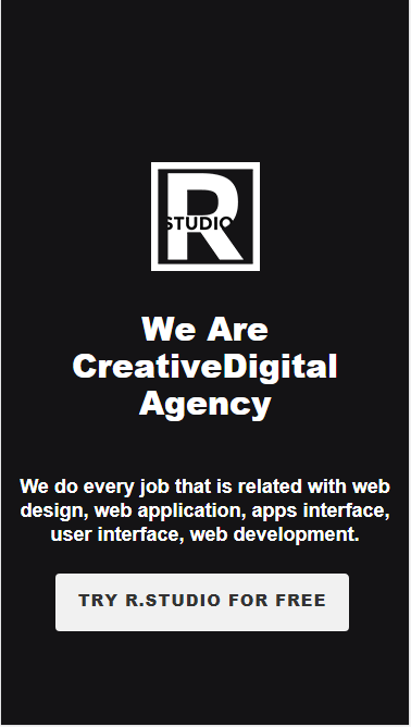 黑色炫酷数码类自适应响应式网站模板素材免费下载