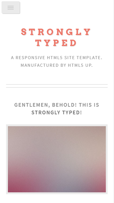strongly-typed文章博客类自适应响应式网站模板素材免费下载