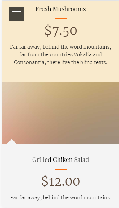 foodee餐饮类自适应响应式网站模板素材免费下载