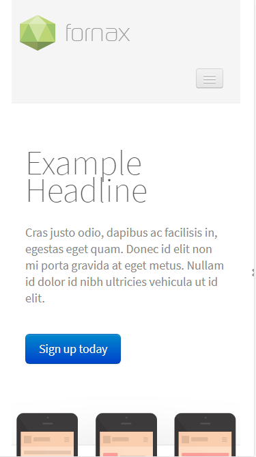 fornax技术门户类自适应响应式网站模板素材免费下载