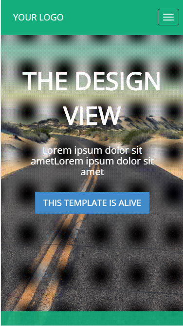design-view企业门户类自适应响应式网站模板素材免费下载