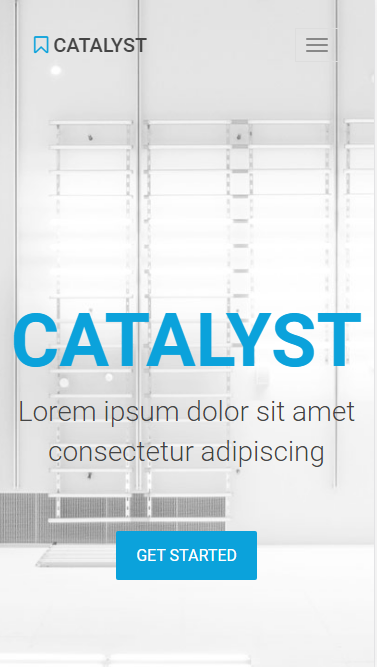 catalyst企业适用自适应响应式网站模板素材免费下载