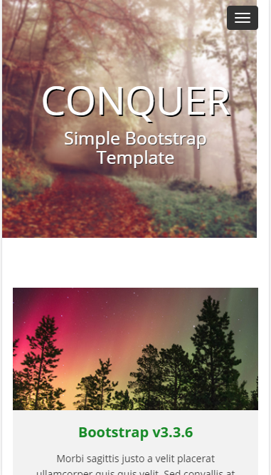 唯美图片新闻门户类自适应响应式网站模板素材免费下载