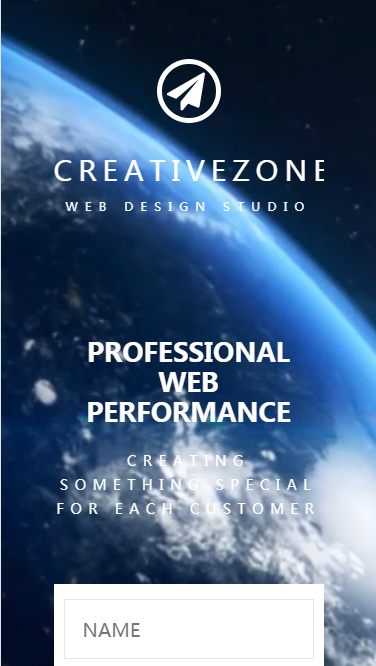 creativezone高科技企业自适应响应式网站模板素材免费下载