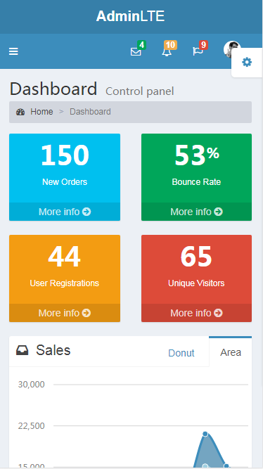 网络技术门户类自适应响应式网站模板素材免费下载