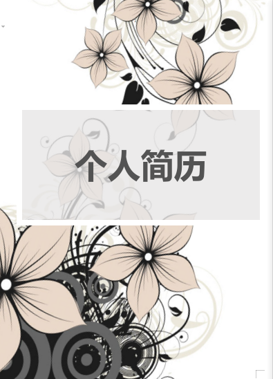 多页有封面自荐书卡通彩色市场经理个人简历模板免费下载