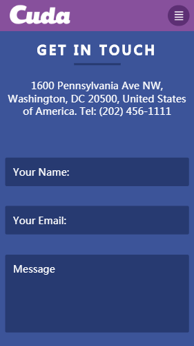 隐藏软件联系方式内容页html5自适应响应式企业网站模板免费下载