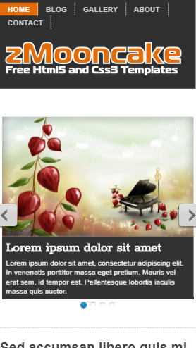 零点美食首页自适应响应式企业网站模板免费下载