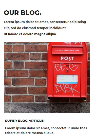 薄荷项目博客页html5自适应响应式企业网站模板免费下载