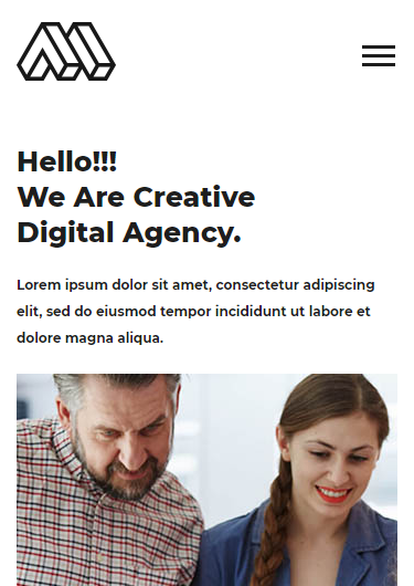 薄荷项目首页html5自适应响应式企业网站模板免费下载