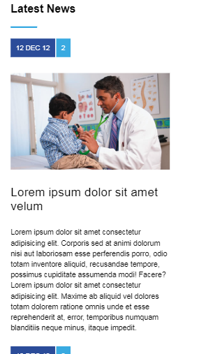 医疗中心描述页html5自适应响应式企业网站模板免费下载