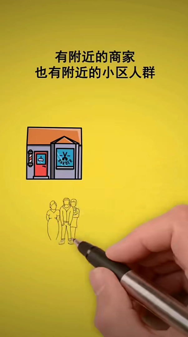 投稿社区营销手写动画商业营销竖屏无水印短视频素材免费下载