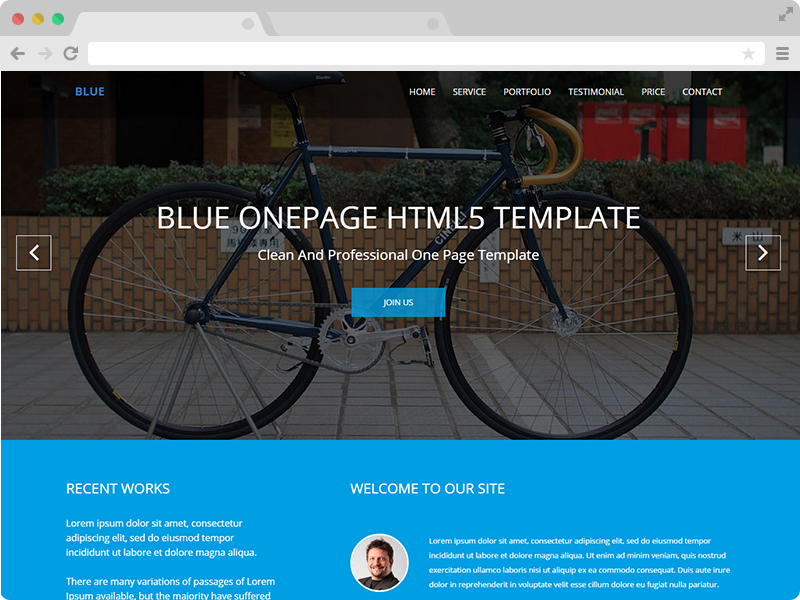 天蓝色的免费Bootstrap5单页企业代理模板自适应HTML5网站模板免费下载