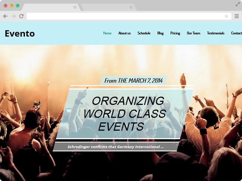 免费Bootstrap5文艺演出音乐会策划庆典聚会响应式单页网站模板自适应HTML5网站模板免费下载