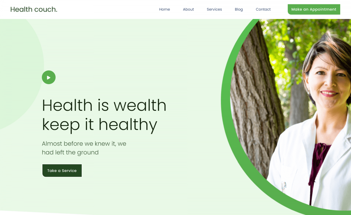 美丽的外观100% 的响应式免费 Bootstrap 4 医疗器械医院门诊所医生健康网站模板自适应HTML5网站模板免费下载