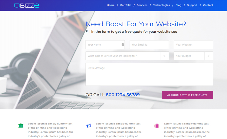 一个专业免费 Bootstrap 4 网站软件开发建设营销运营专业商务网站模板自适应HTML5网站模板免费下载