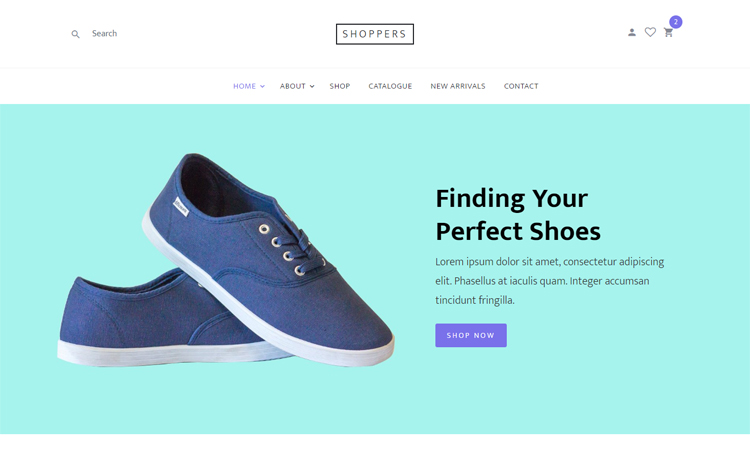 美丽醒目的外观免费Bootstrap 4 电子商务商城购物网站模板响应式CSS3自适应HTML5网站模板免费下载